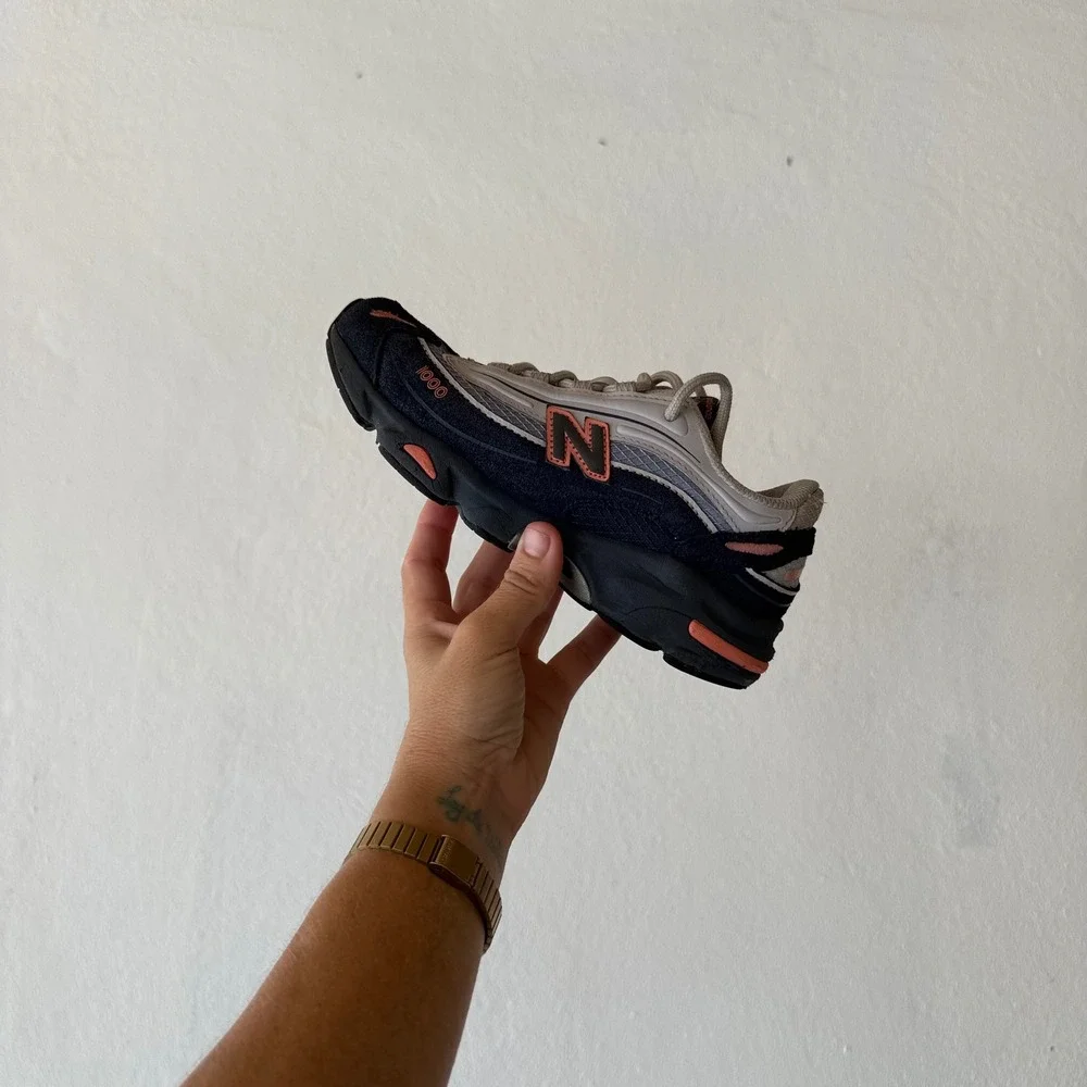 New Balance 1000 Nautical Coral Sneakers Kids Size 2 PC1000FL